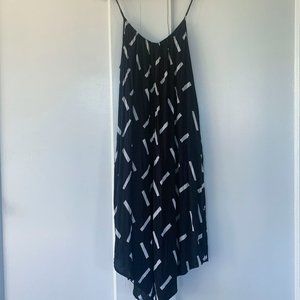 Silence And Noise Black & White Flowy Jumpsuit